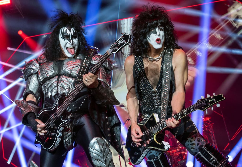 Immer noch in Topform: Gene Simmons (l) und Paul Stanley von Kiss heizen Dortmund ein.