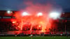 Beim HFC-Heimspiel gegen den VfL Osnabrück ging es im Fanblock heiß her. Der DFB schickte nun die Rechnung.