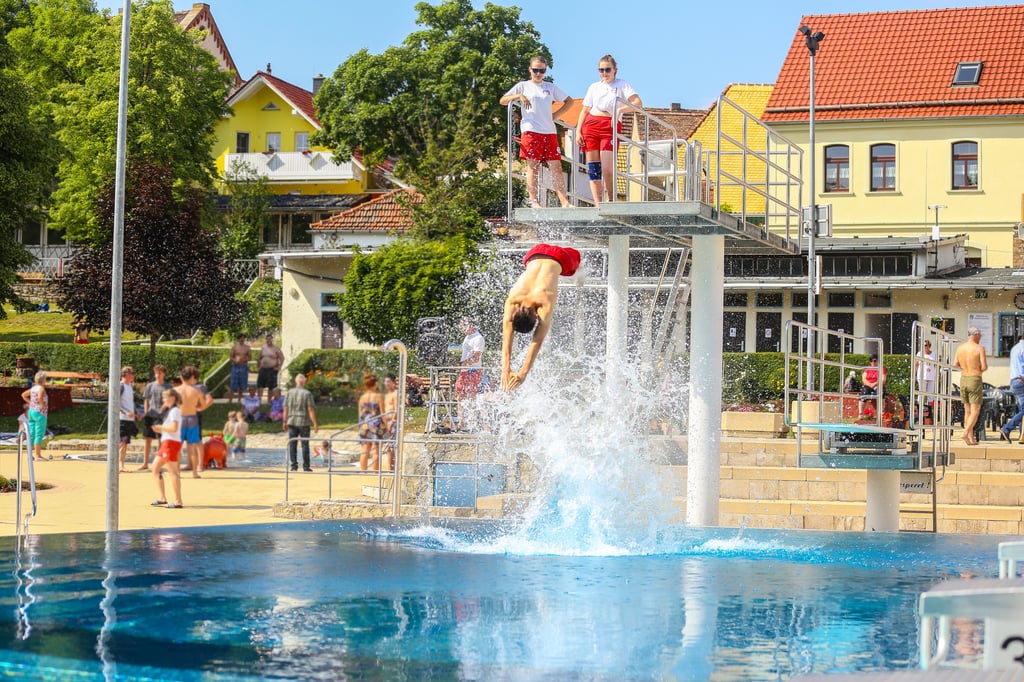 Das Freibad in Querfurt
