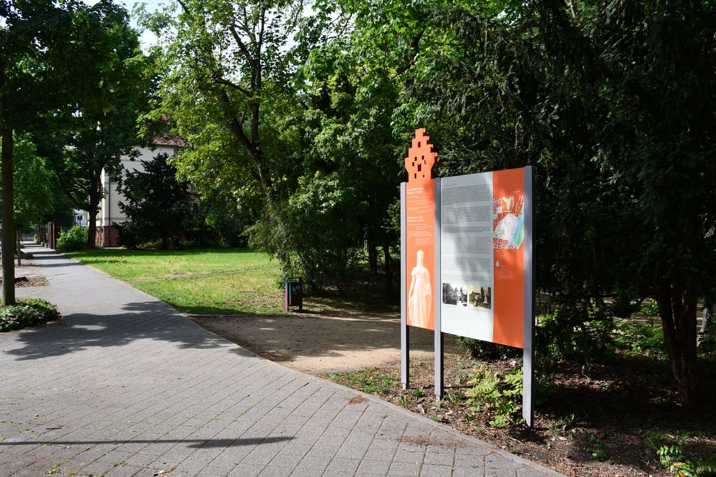 Im Geschwister-Scholl-Park in Magdeburg soll ein Denkmal für die beiden Namensgeber entstehen.