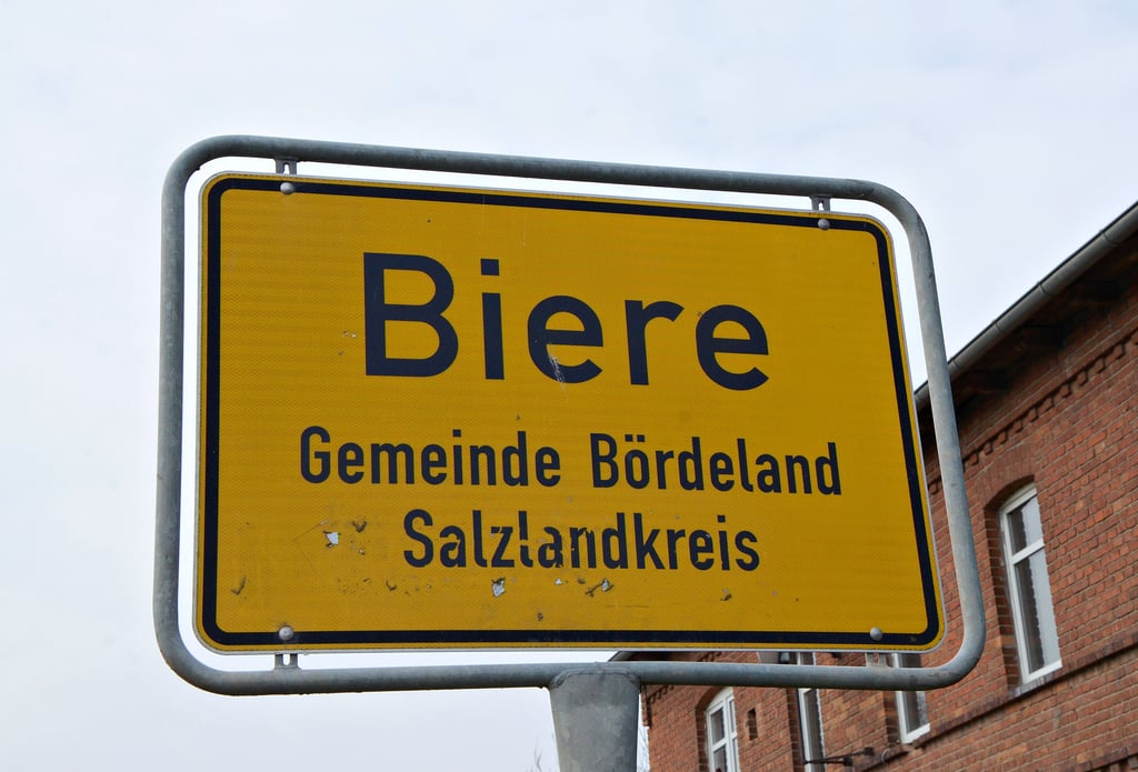 Der Ortsteil Biere im Bördeland: Hier tagt der Gemeinderat.