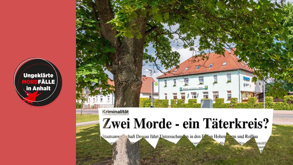 Ein Mann ist am Fenster einer Roßlauer Pension erschossen worden.