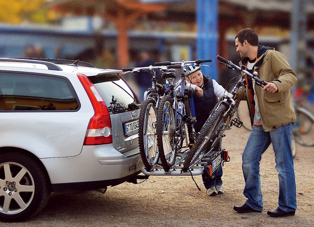 Ein Fahrradträger.