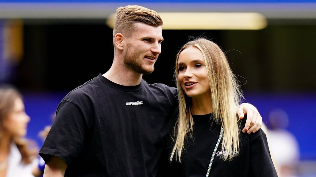 Timo Werner und Freundin Paula aus Dresden.