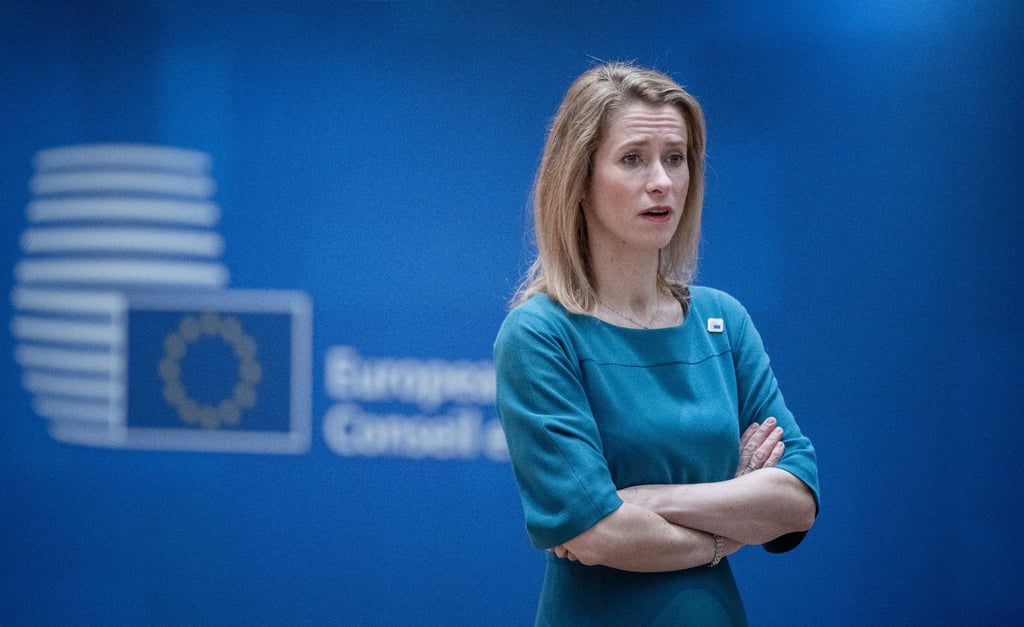 Estlands Regierungschefin Kaja Kallas braucht einen neuen Koalitionspartner.