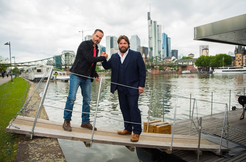 Die Schauspieler Wanja Mues (l) als Leo Oswald und Antoine Monot, Jr. als Benni Hornberg ermittelten wieder einmal im Team.