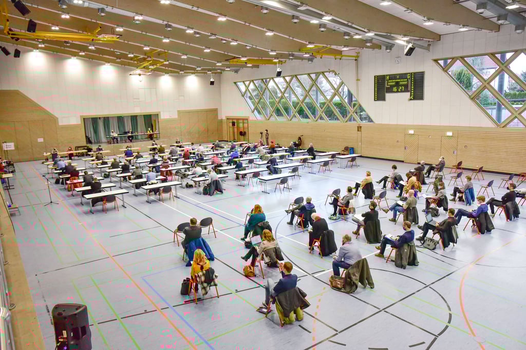 Blick in den Dessau-Roßlauer Stadtrat.