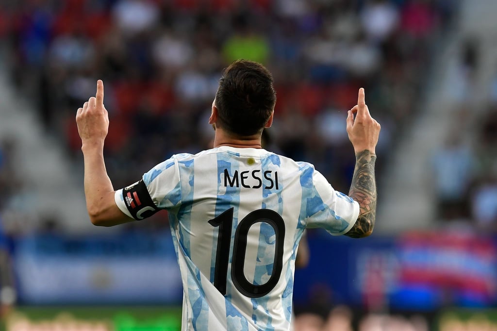 Der argentinische Nationalspieler Lionel Messi traf fünf Mal für seine Mannschaft.