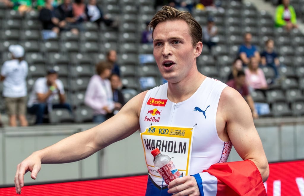 400-Meter-Hürden-Weltrekordler Karsten Warholm musste das Rennen abbrechen.