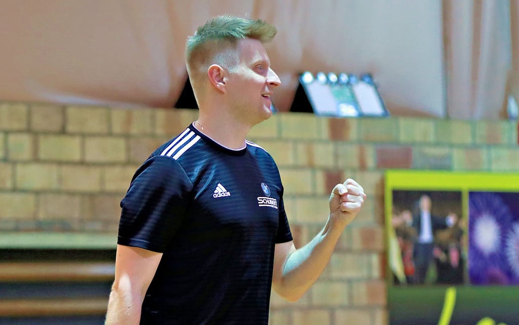 Wenn es jubelt, ist es Köhler: Jens Köhler feierte in Zella-Mehlis sein bestes Ergebnis bei den Mitteldeutschen Meisterschaften. In Zella-Mehlis gewann der 37-Jährige Bronze.