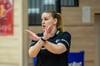 Trainerin Katerina Hatzidaki geht in ihre zweite Saison als Trainerin der Gisa Lions aus Halle.