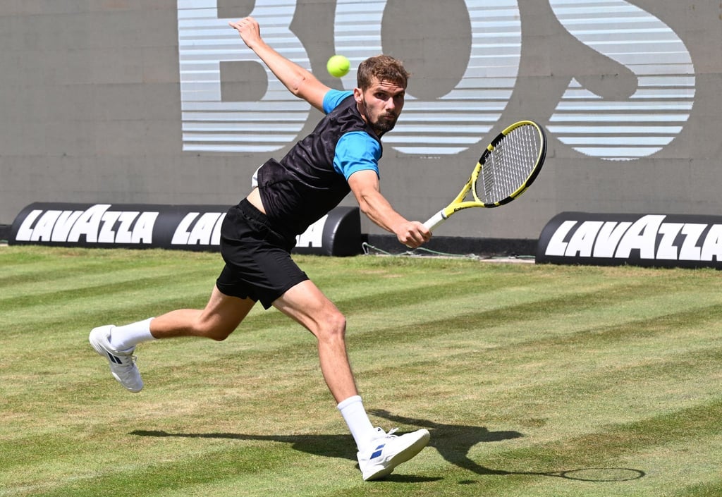 Tennisprofi Oscar Otte steht in Stuttgart im Viertelfinale.