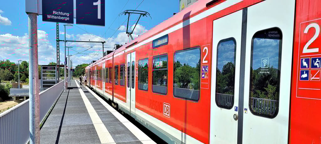 Am Bahnhaltepunkt "Stendal Hochschule" hält ab sofort die S1 (Schönebeck-Magdeburg-Stendal-Wittenberge).