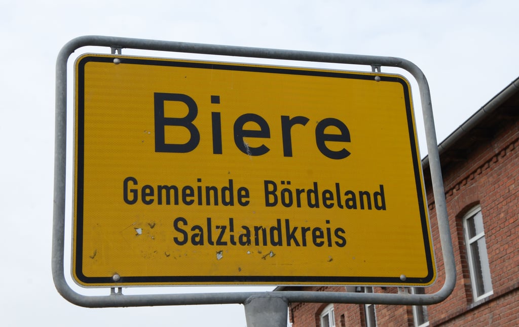 Der Ortsteil Biere im Bördeland. Sitz der Verwaltung.