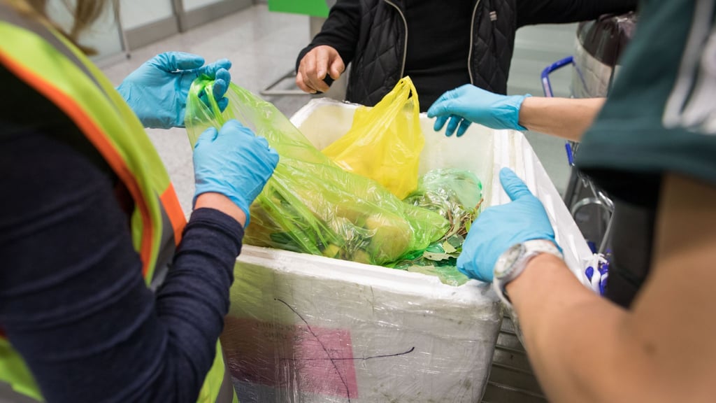 Leckere Mitbringsel aus dem Urlaub werden vom Zoll untersucht. Nicht alle pflanzlichen Souveniers dürfen auch mit nach Hause gebracht werden.