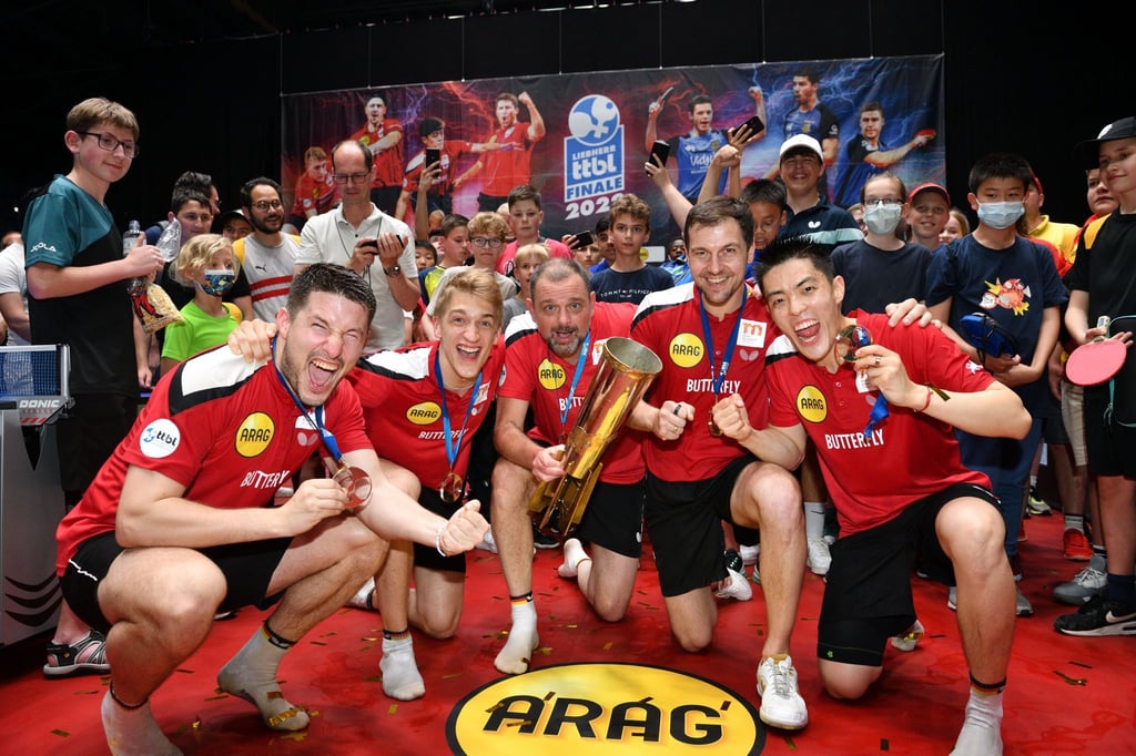 Borussia Düsseldorf hat zum 32. Mal die deutsche Tischtennis-Meisterschaft gewonnen.