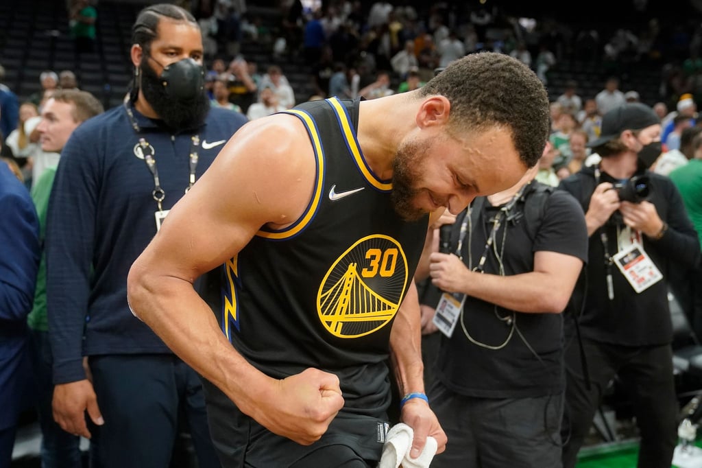Stephen Curry war mit 43 Zählern erneut der beste Werfer des Spiels.