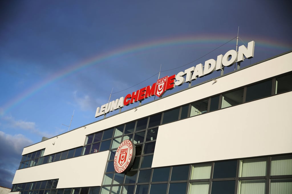 Die Heimat des HFC: Das Leuna-Chemie-Stadion
