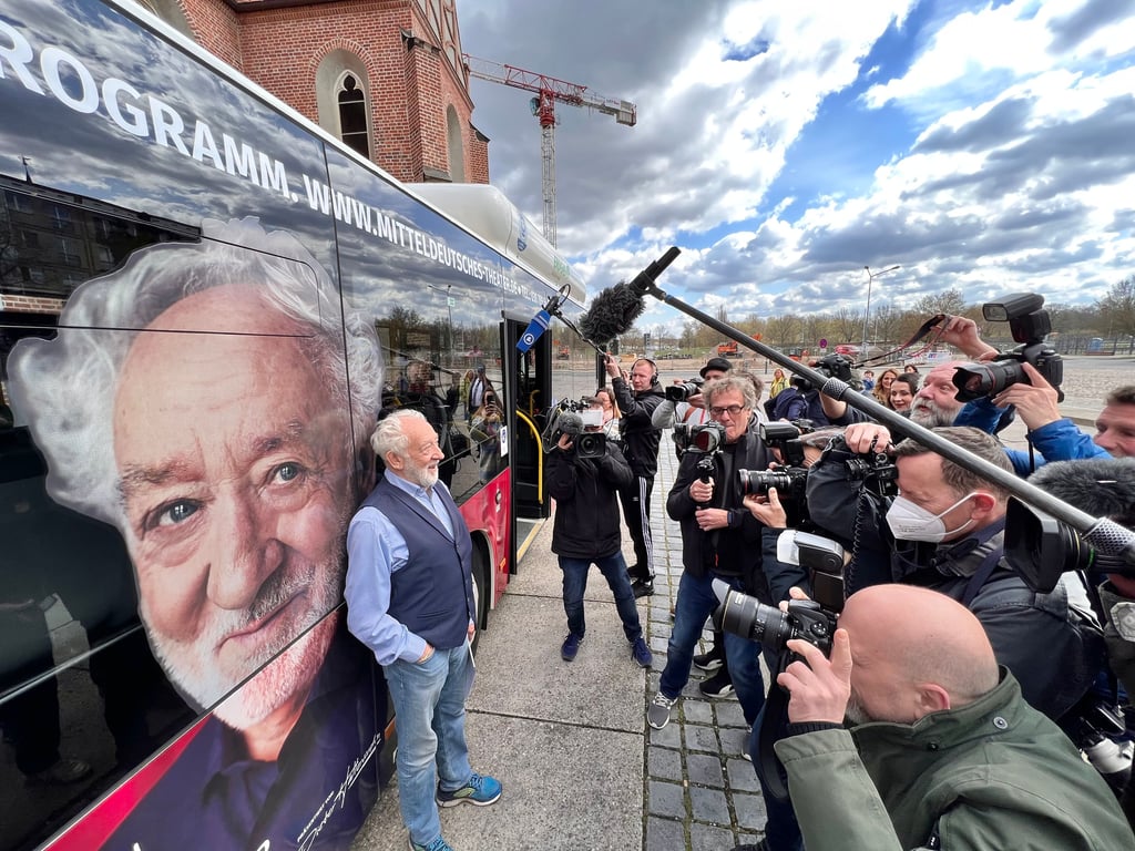 Dieter Hallervorden shat im April sein Mitteldeutsches Theater in der Marienkirche Dessau vorgestellt.