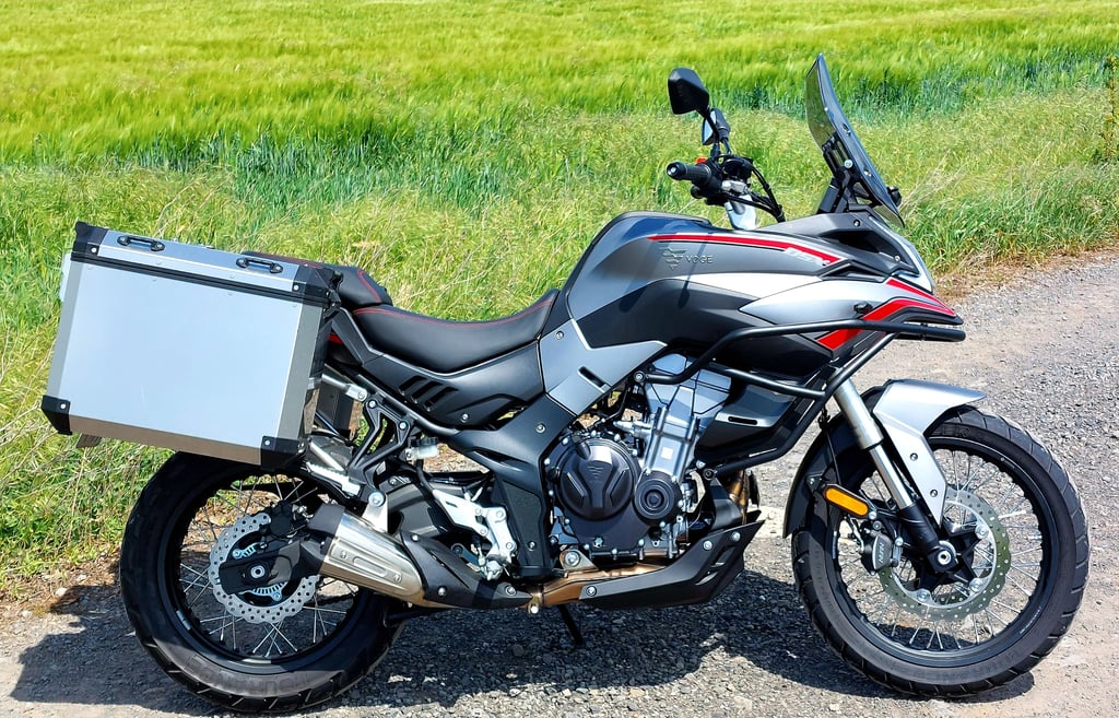 Sie ist noch ein Exot auf dem deutschen Markt: die chinesiche Voge 500 DSX Adventure. Die Enduro kostet 6.399 Euro.