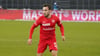 Rote Trikots stehen ihm gut: Linksfuß Nico Hug kommt vom FC Vaduz aus Liechtenstein zum Halleschen FC.