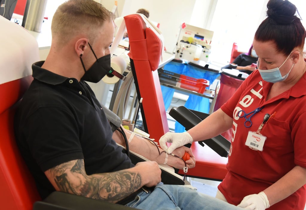 Das Rote Kreuz bittet dringend um Blutspenden.