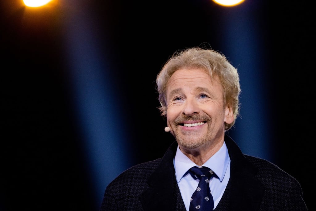 Thomas Gottschalk bei der RTL-Oster-Produktion „Die Passion“. Schon hier war Thomas Gottschalk ohne Locken mit kürzeren Haaren zu sehen.