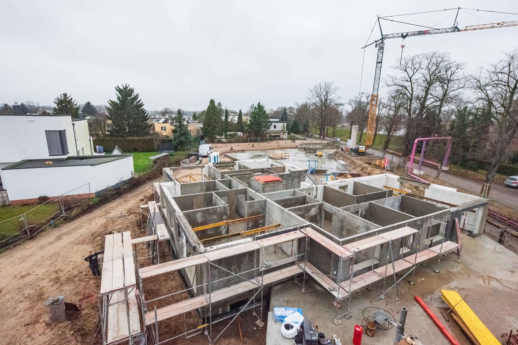 Die Wohnungsgenossenschaft Dessau ließ zuletzt noch einen Neubau mit 22 Wohnungen errichten.