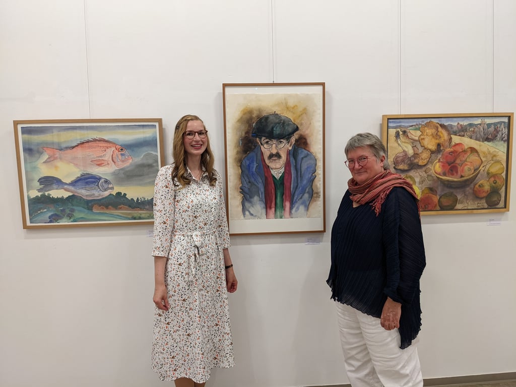 Bis zum 22. Juli läuft die neue Günter Grass-Ausstellung in Leuna.