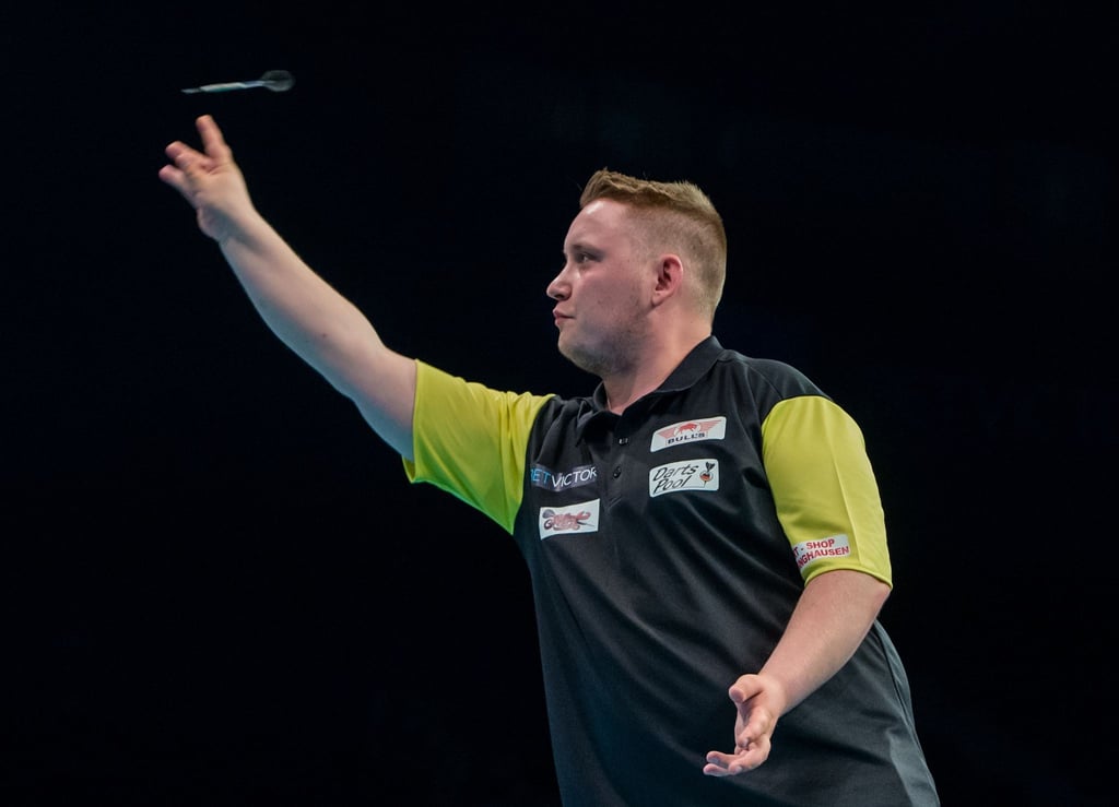 Martin Schindler ist Teil des Gastgeber-Duos bei der Darts-Team-WM.