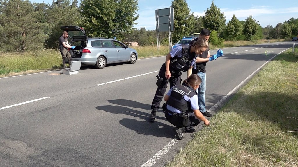 Die B71 bei Haldensleben musste für mehrere Stunden gesperrt werden.