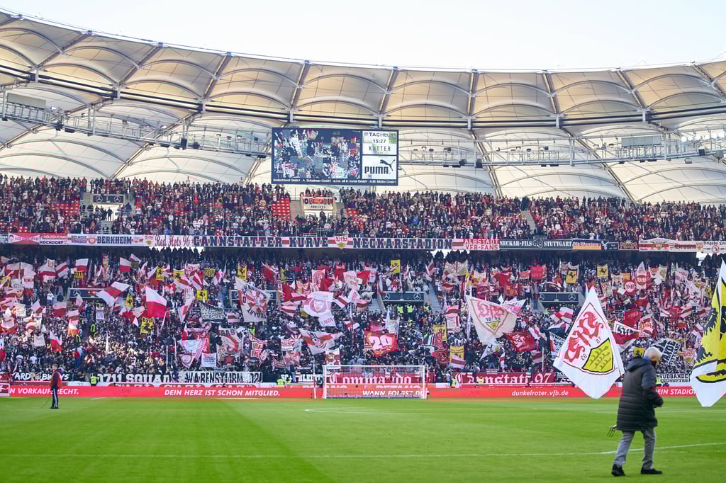 Fans des VfB Stuttgart mögen RB Leipzig nicht.