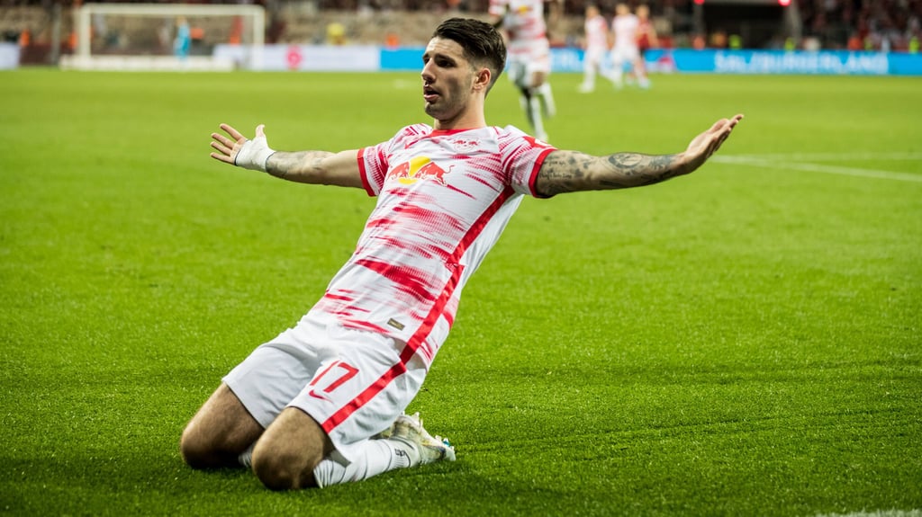 Dominik Szoboszlai ist bei RB Leipzig der Mann für die besonders schönen Tore.