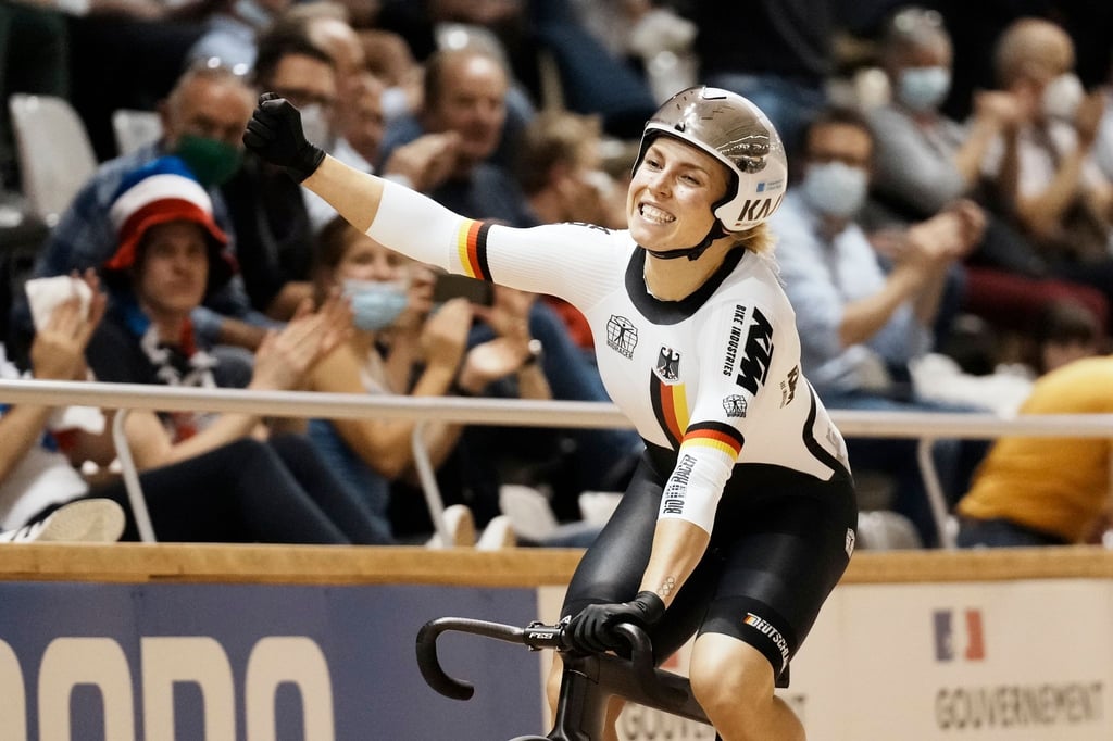 Sicherte sich über 500 Meter den Titel im Zeitfahren: Emma Hinze.