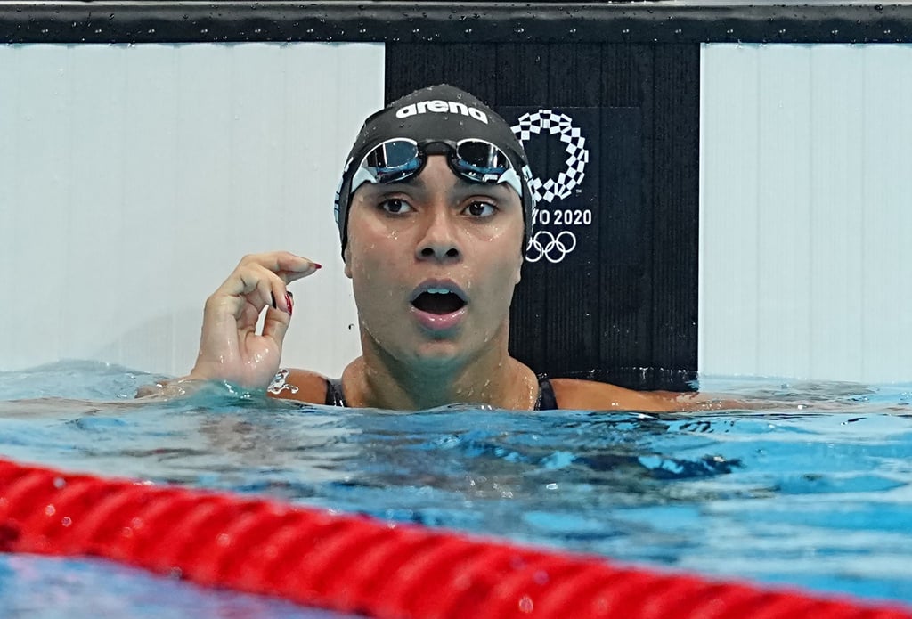 Die 20 Jahre alte Schwimmerin hat die deutschen Rekorde über 50, 100 und 200 Meter Brust pulverisiert.