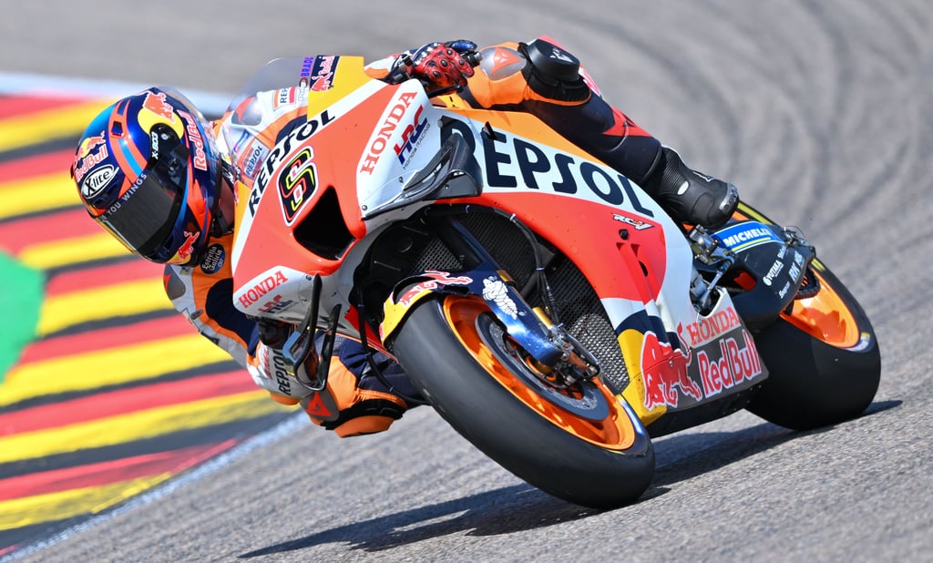 Stefan Bradl war in der MotoGP-Klasse chancenlos.