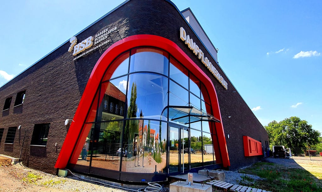 Neue Lokwerkstatt für Wernigerode - mitgeplant von Magdeburger Ingenieuren.