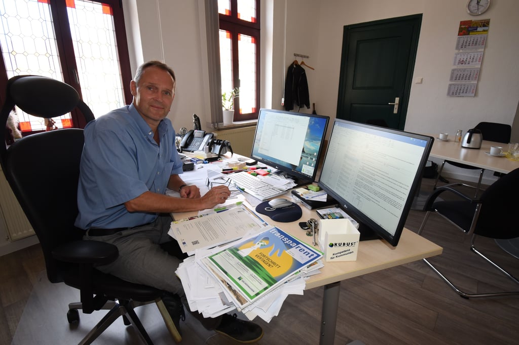 Hecklingens scheidender Bürgermeister Epperlein hat bereits einen neuen Job.