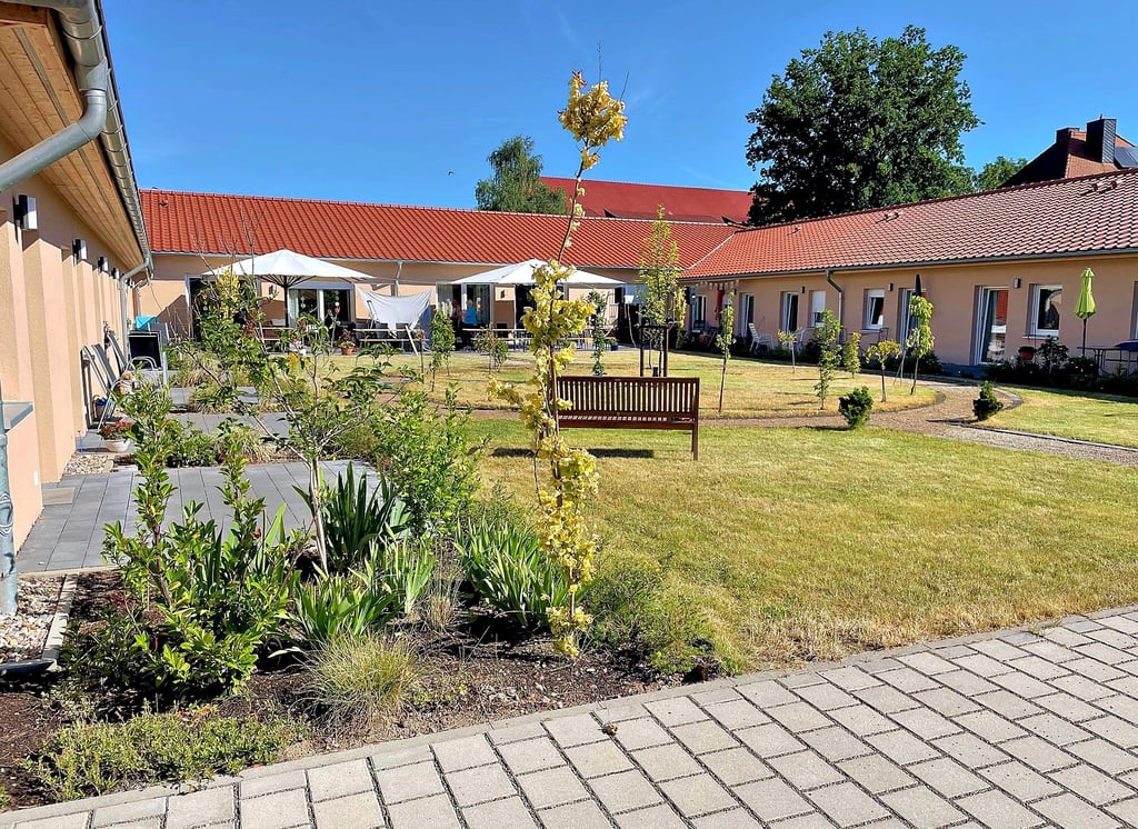 Seniorenzentrum Am Schlüsselkorb in Gardelegen: Ein solches Gebäude in U-Form soll auch in Oebisfelde gebaut werden.