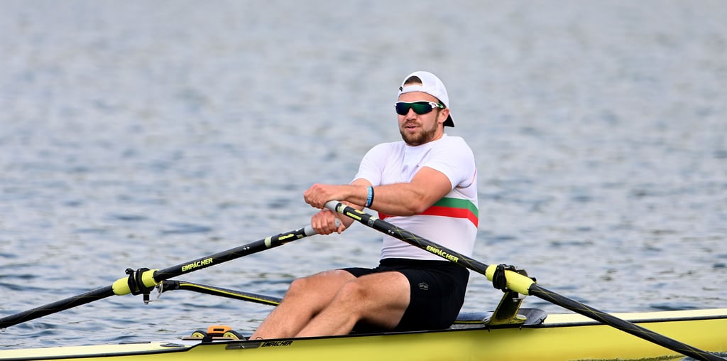 Paul Berghoff ist derzeit einer der stärksten Einerfahrer der U 23 und deshalb auch im Doppelvierer unverzichtbar.