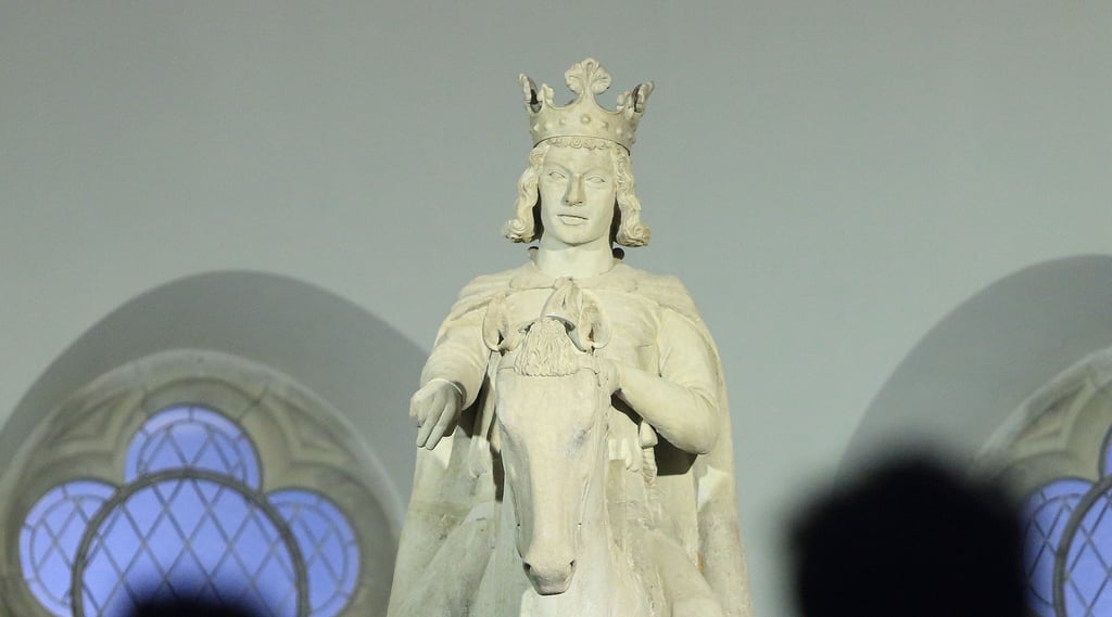 Das Reiterstandbild von Kaiser Otto im Kulturhistorischen Museum in Magdeburg.