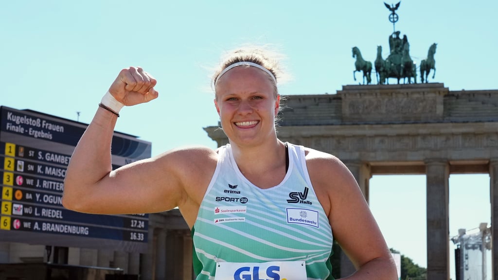 Sara Gambetta ist deutsche Meisterin im Kugelstoßen.