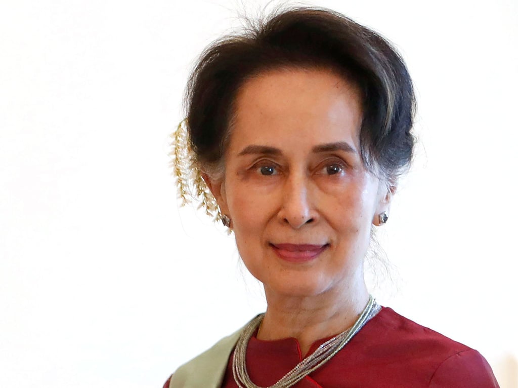 Aung San Suu Kyi ist ins Gefängnis gebracht worden.