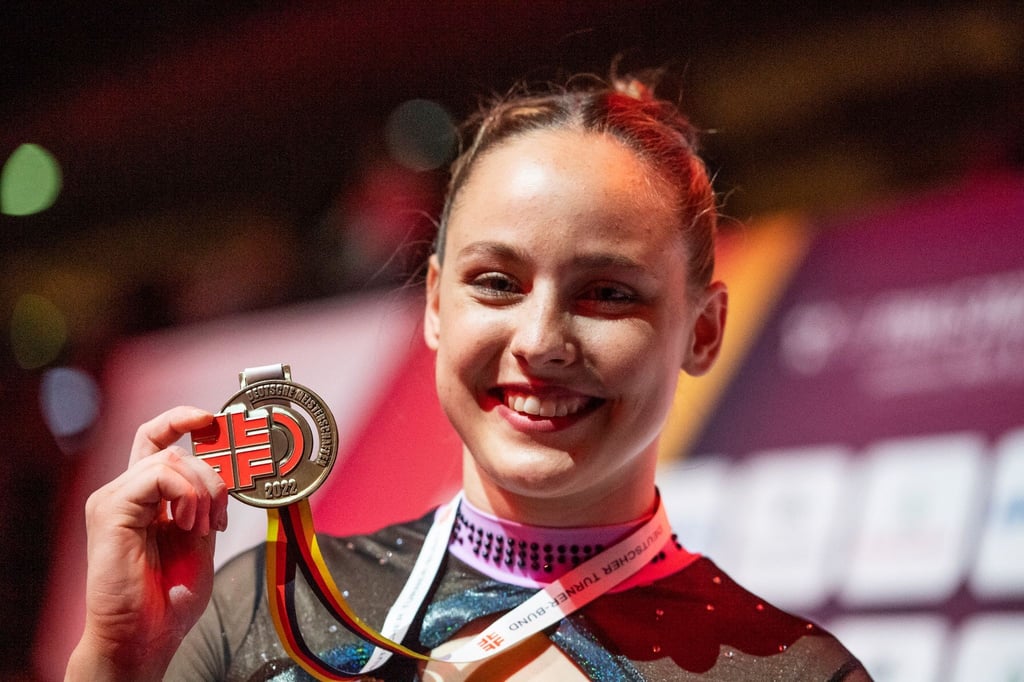 Hat den Mehrkampftitel im Turnen gewonnen: Sarah Voss.