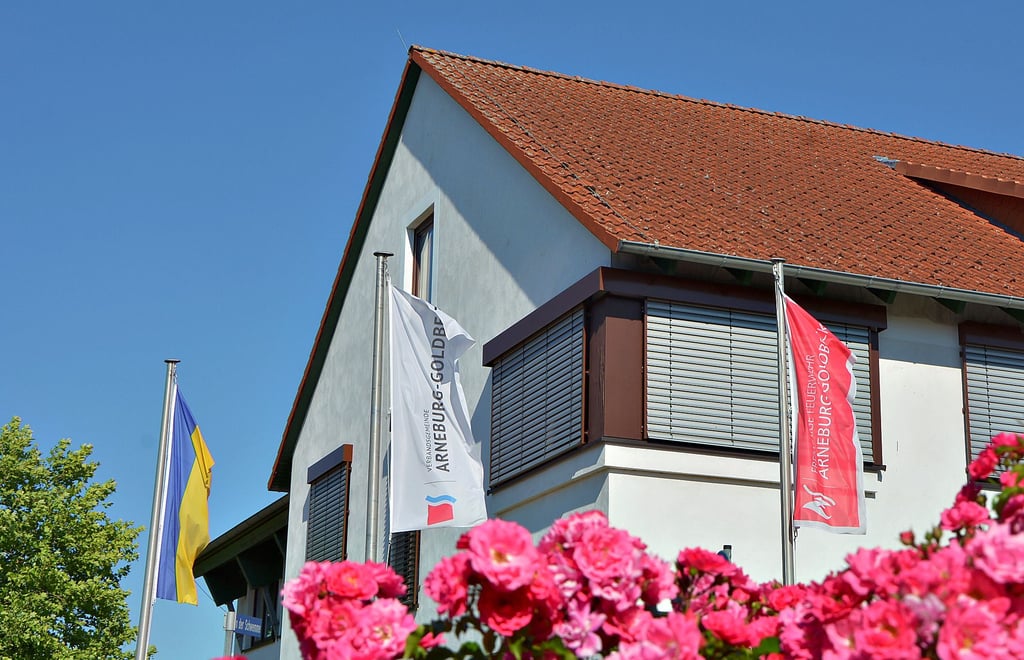 Das Goldbecker Verwaltungsamt der Verbandsgemeinde Arneburg-Goldbeck: Bürgermeister René Schernikau äußerte sich nicht öffentlich zur Gründungsversammlung.