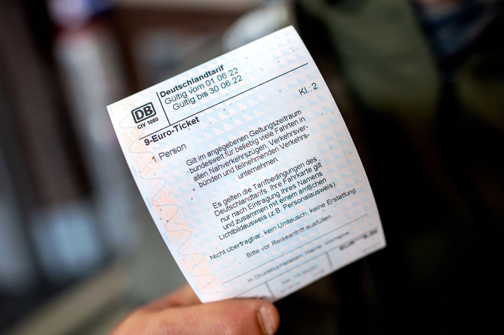 Das Neun-Euro-Ticket