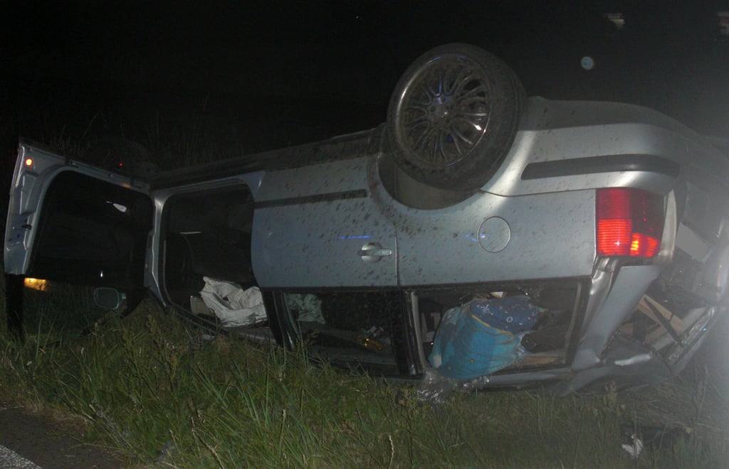 Unfall in Stendal: Der 33-jährige Fahrer gab an, dass er einem Reh auswich und ins Schleudern geriet.