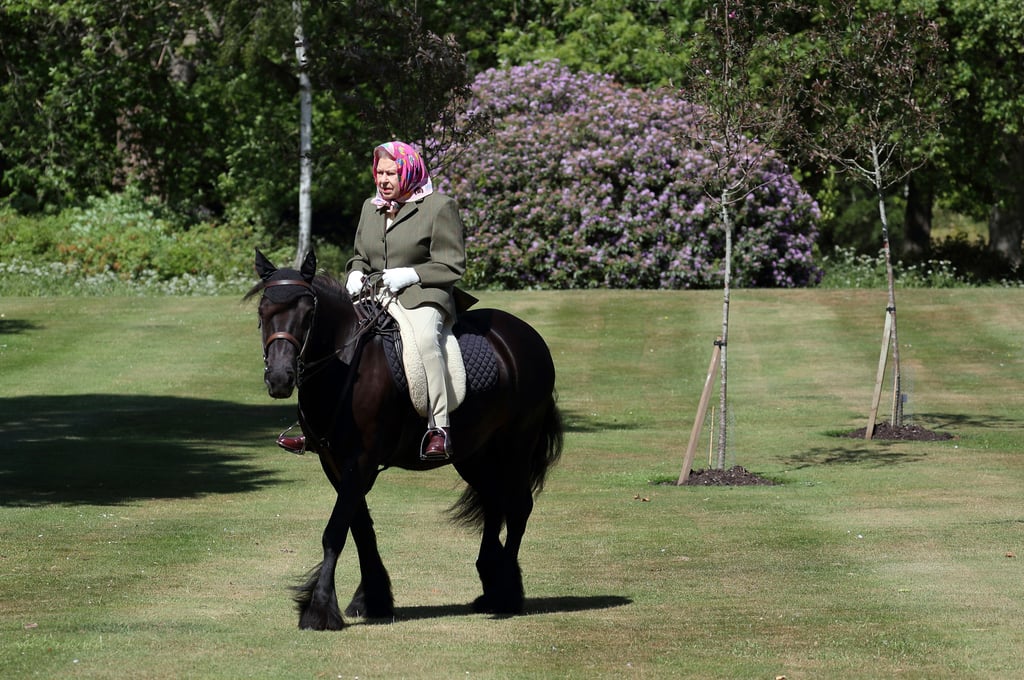 Geritten ist Queen Elizabeth II. schon immer gerne. Hier im Jahre 2020.