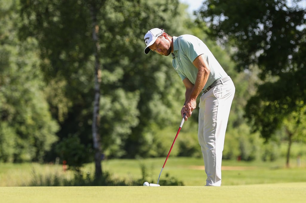 Beim Turnier im Golfclub München Eichenried weiter gut in Form: Maximilian Kieffer.