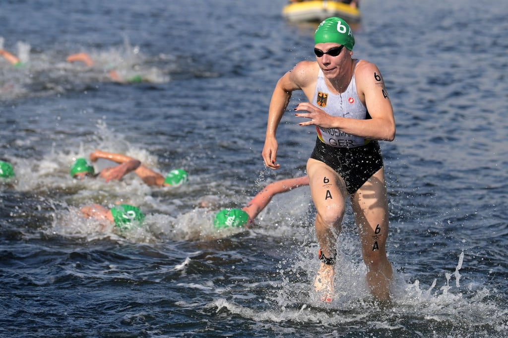 Laura Lindemann ist deutsche Meisterin im Triathlon.